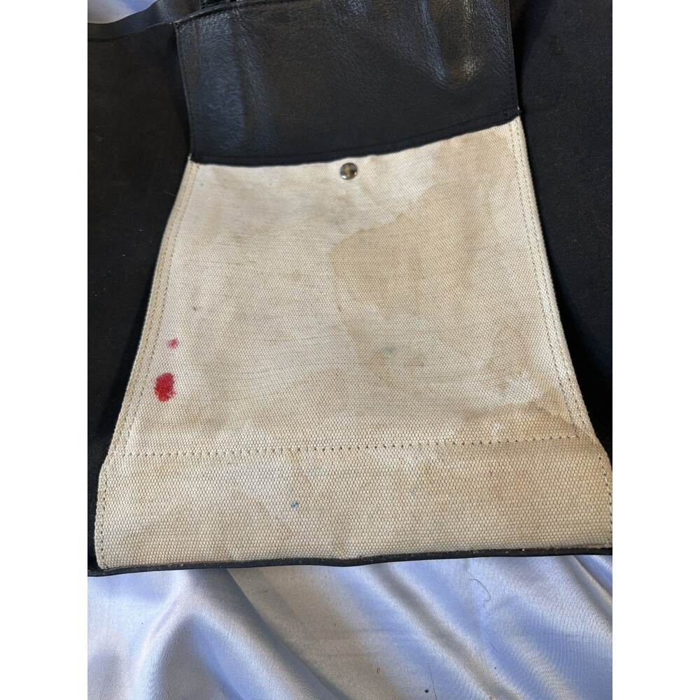 Everlane Petra Market Shoulder Tote Bag - Black Italian Leather - Picture 9 of 10
